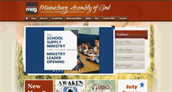 Desktop Screenshot of magchurch.ws